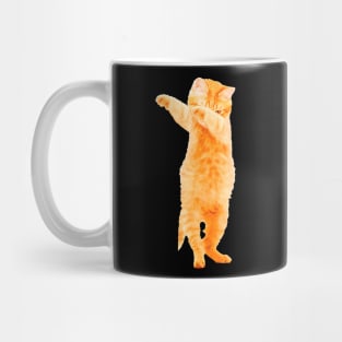 Dabbing Cat Kitten Funny Dab Dance Kitty Funny Gift Mug